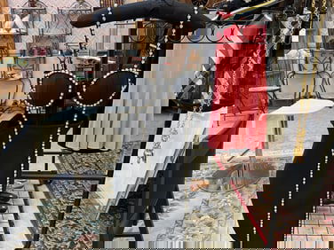 Oscar de la Renta Black Embellished Cup Detail Mini Dress