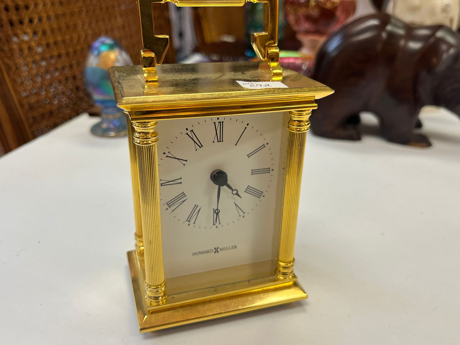 Howard Miller Brass Carriage Clock (1 of 3)
