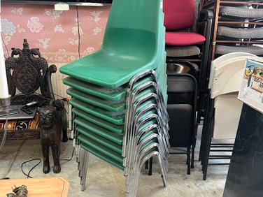 Indoor-Outdoor Stackable Chairs