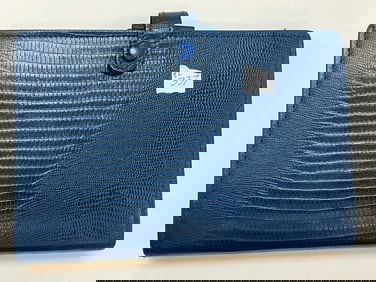 Filofax Tejus Blue Leather Organiser