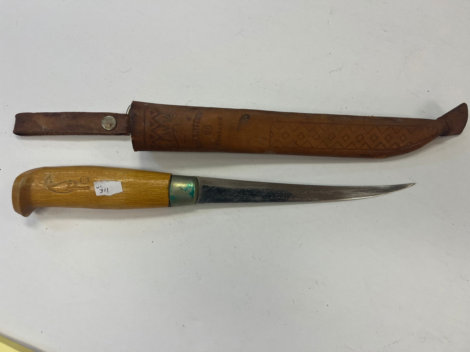 VTG J.MARTTINI FINLAND RAPALA FISH FILLET KNIFE (1 of 3)