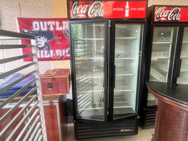 True GDM 35 LD 2-Glass Door Cooler