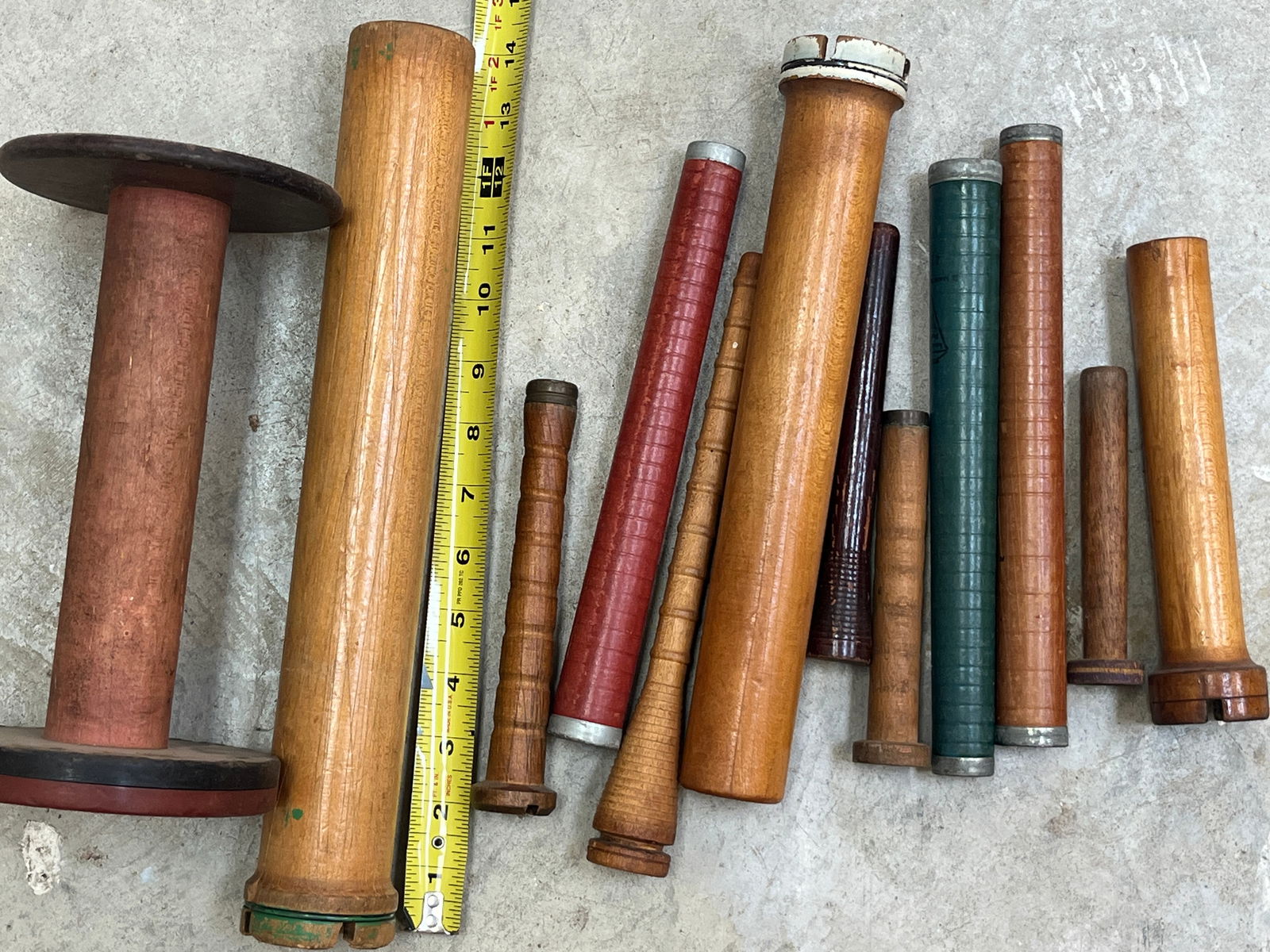 Box Antique Spools: Box Antique Spools