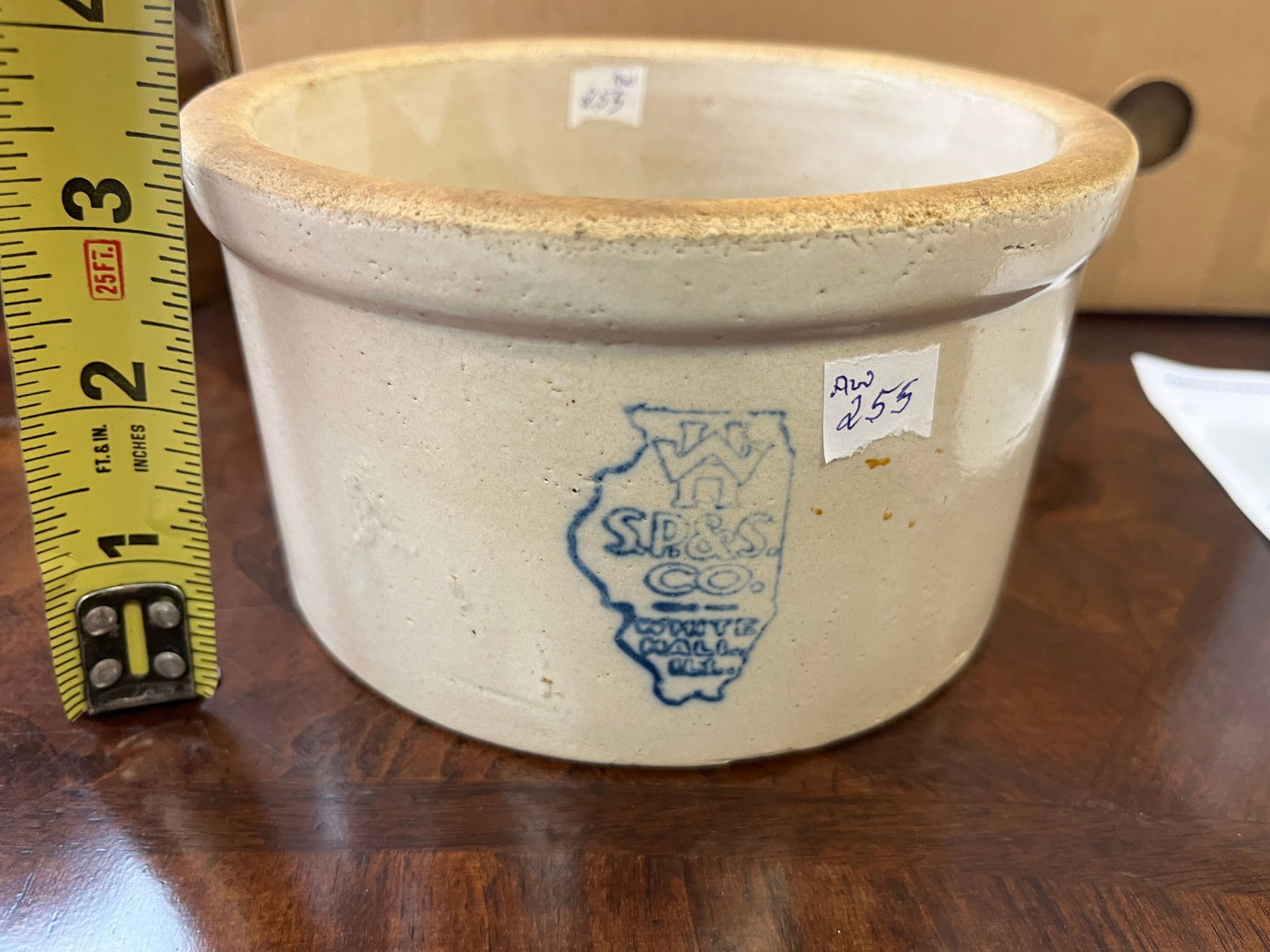 W.H Stoneware Crock (1 of 2)