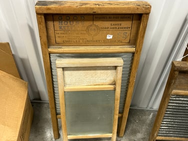 Antique 2-Washboards
