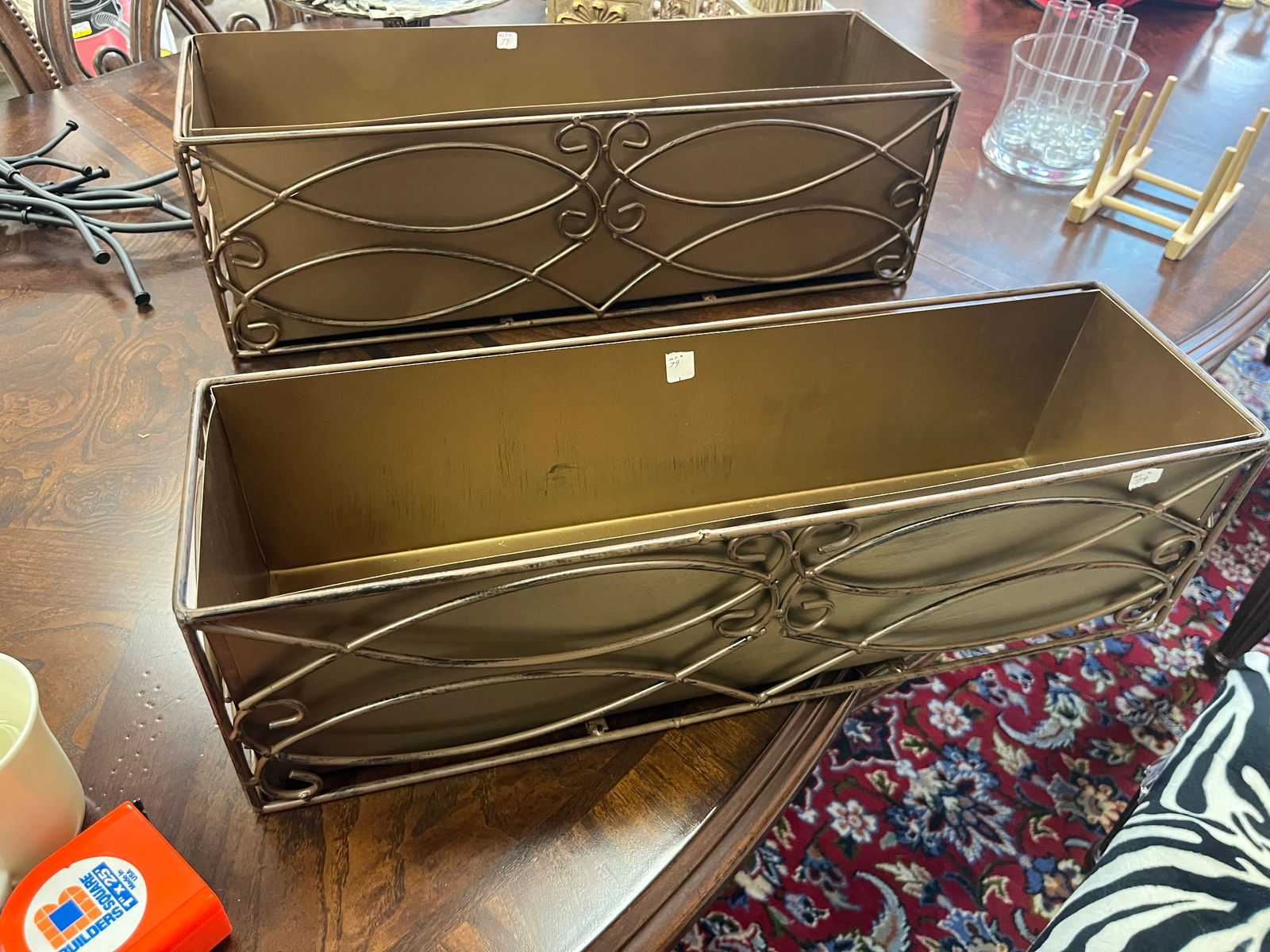 2-Metal Planters (1 of 2)