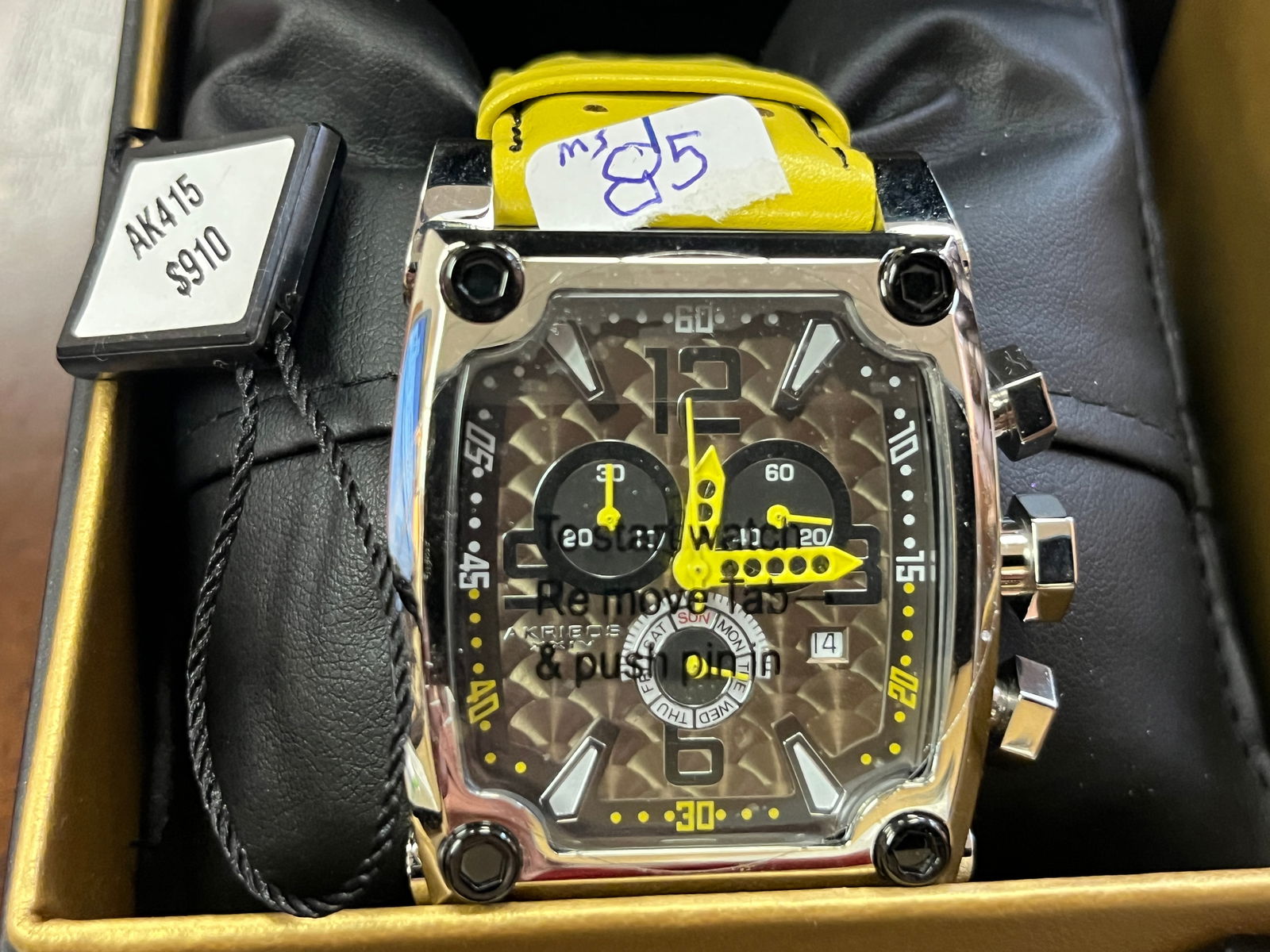 AKRIBOS XXIV  Leather Band Watch AK415 (1 of 2)