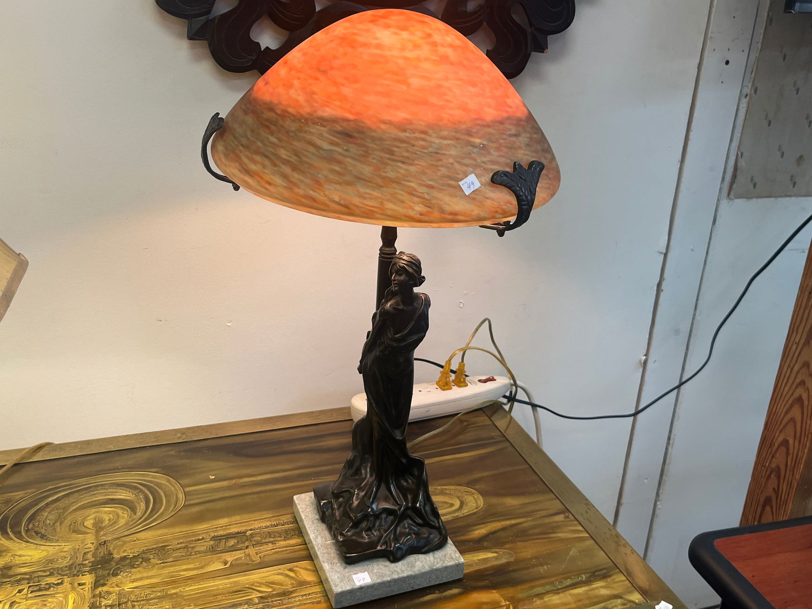 Art Nouveau Style Bronze (1 of 3)