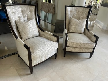 Pair Lexington Geenwood Chairs