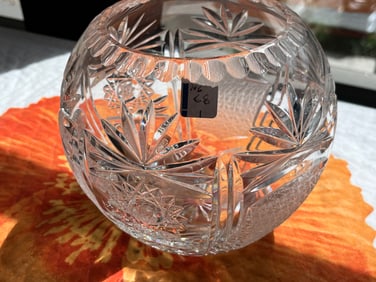 Cut Crystal 9" Bowl