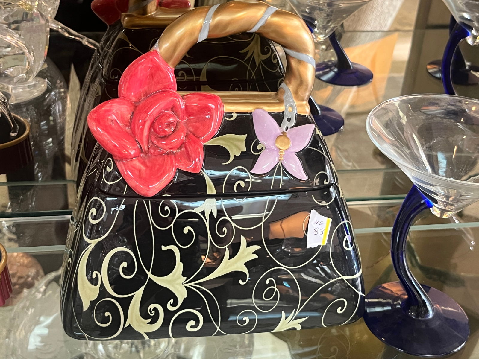 Purse Shaped Cookie Jar by David's (1 of 3)