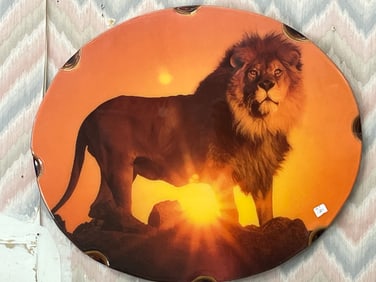 Lion Wall Plaque