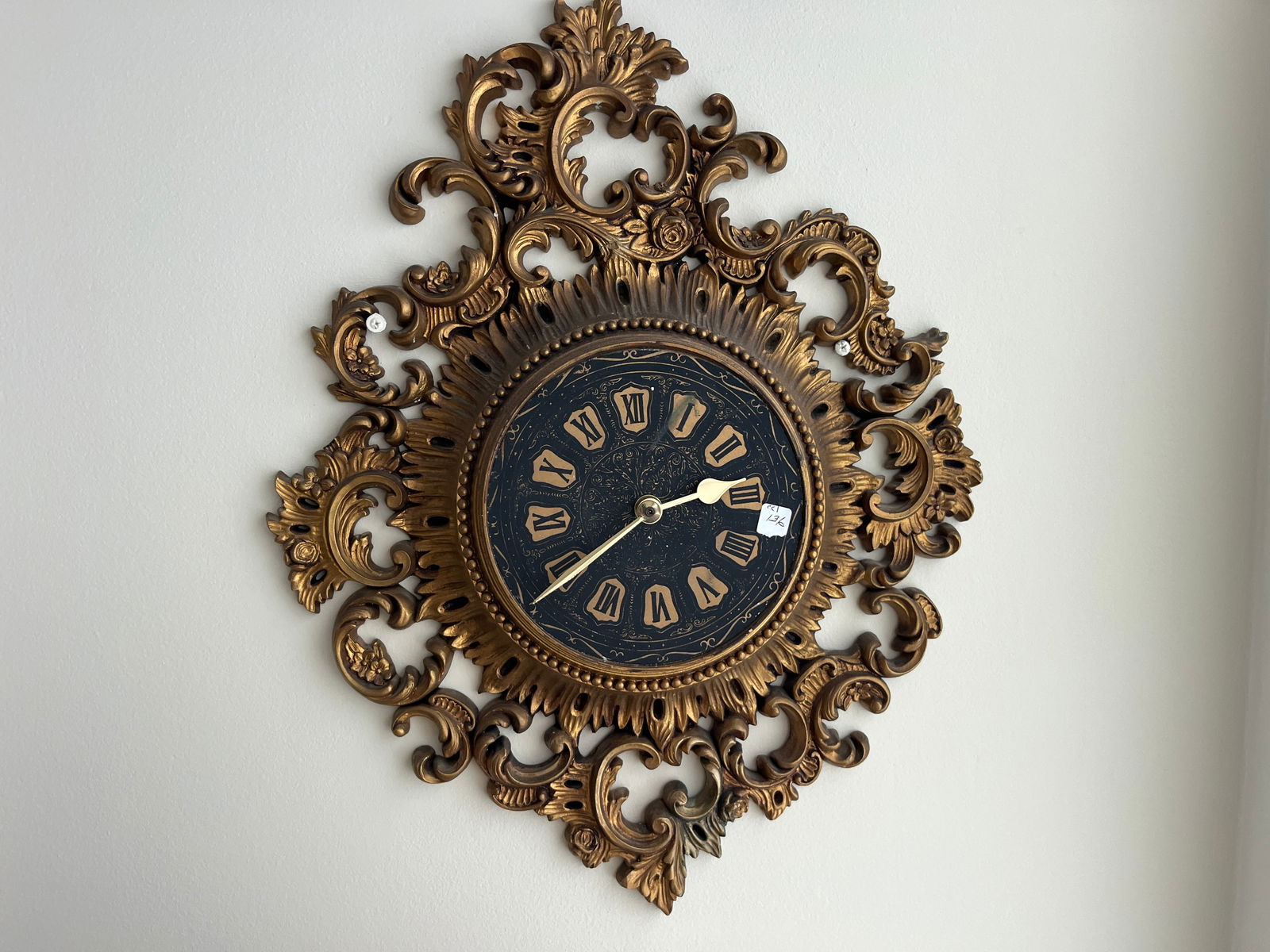 VTG Regency Style Wall Clock (1 of 1)