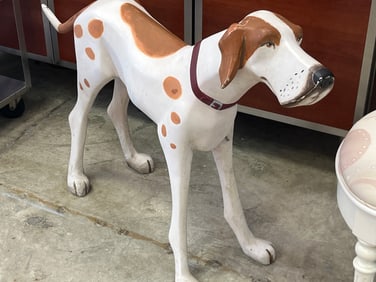 Lg. Great Dane Sculpture