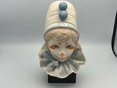 Cybis VTG Porcelain Bisque 'Funny Face'