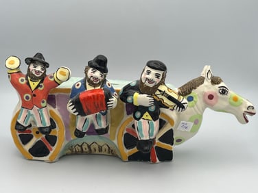Noi Volkov Jewish Art – Ceramic Sculpture Piggy Bank