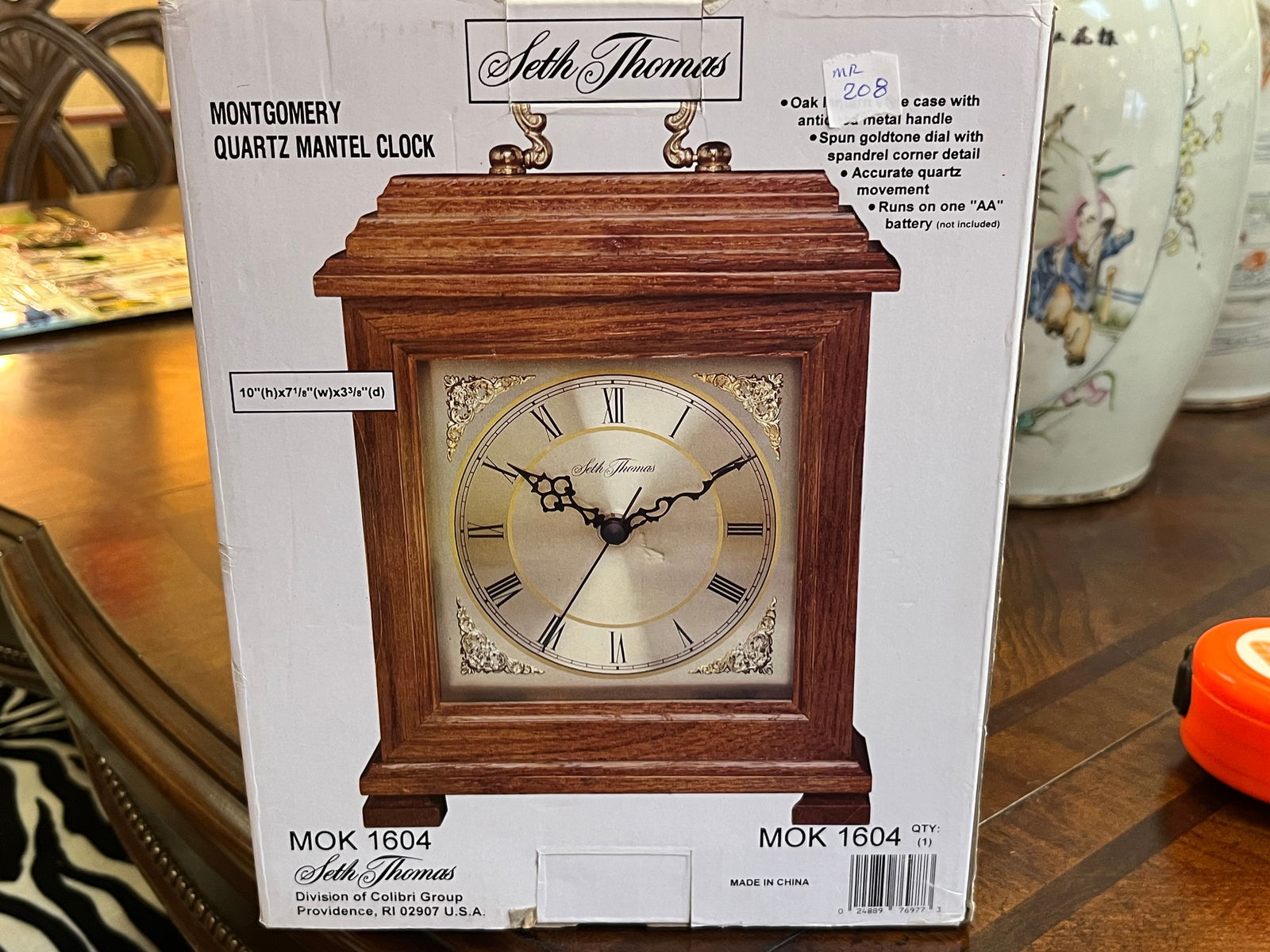 Montgomery Quartz Mantel Clock (1 of 1)