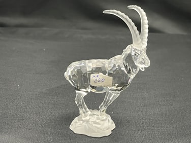 Swarovski 'IBEX (Mountain Goat) designed by Heinz Tabertshofer