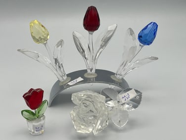 3-Swarvoski Floral