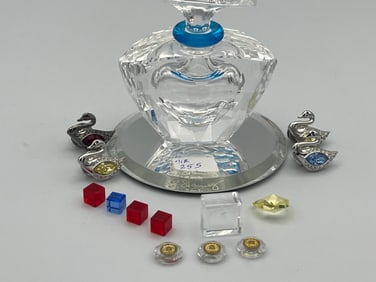 Swarvoski 'Napoleon Perfume Bottle plus extra's