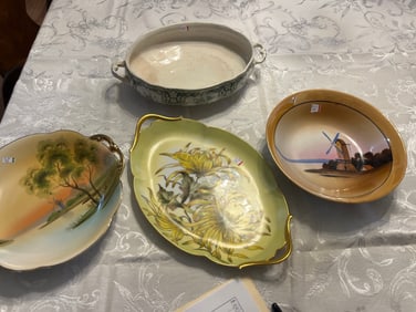 (4) Unlike Bowls & Platter