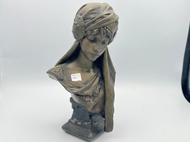 VTG French Bronze of Scheherazad by Fabercation Francasie-Paris