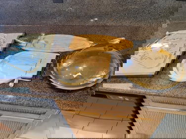 4pcs. Warming Board, Dome Warmer, Cheese Board & Fish Board