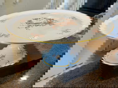 Limoges Cake Server/Stand