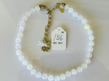 HEDI DAUS Moonstone Style Necklace