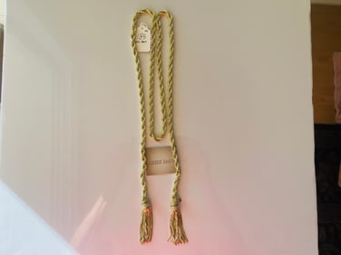 HEDI DAUS Gold Tone Rope Necklace