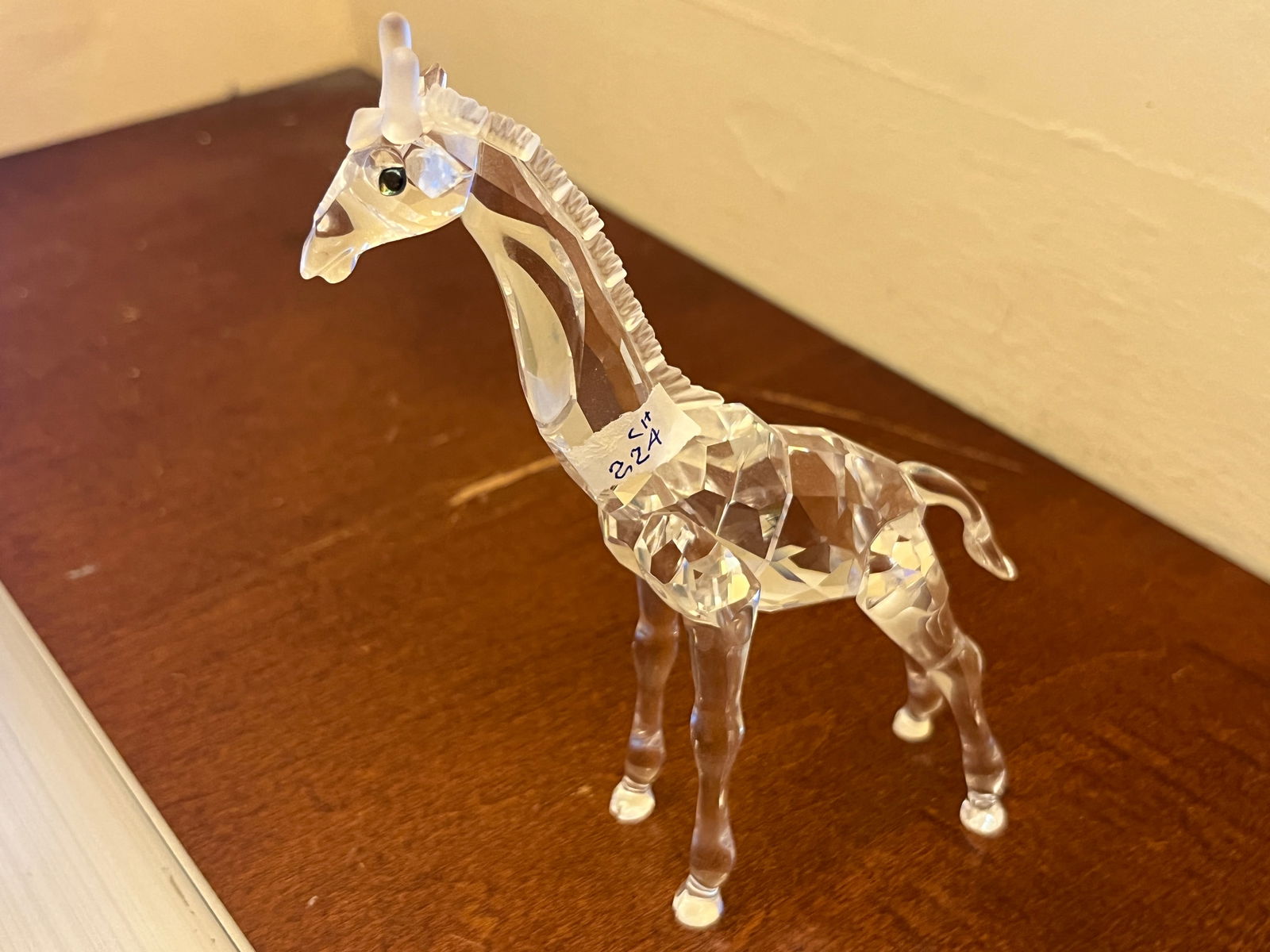 Swarovski Crystal Retired Baby Giraffe 5.5"h: Swarovski Crystal Retired Baby Giraffe 5.5"h