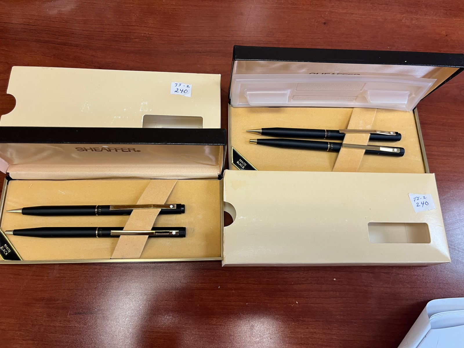 (2) VTG Sheaffer Pen/Pencil Sets (1 of 2)