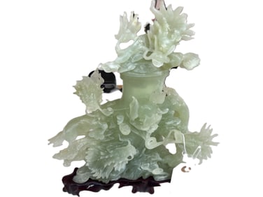 VTG Chinese Xui-Jade Sculpture Carving