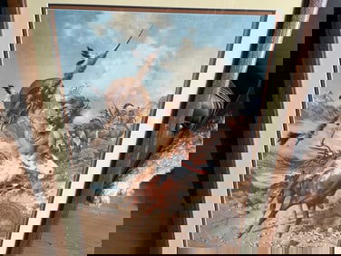 Print 'Show of Defiance' by Frank C. Carthy