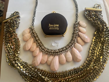 Bag Costume Jewelry plus Neiman Marcus Coin Purse