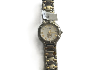 VTG ESQ by Movado Two-Tone Quartz Watch