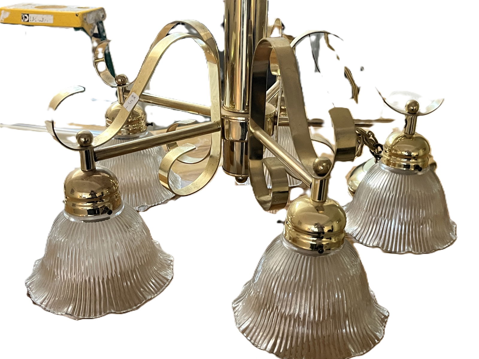 Brass 5-lite Fixture (1 of 1)