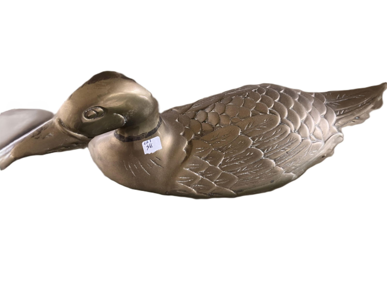 VTG Solid Brass Duck - 2