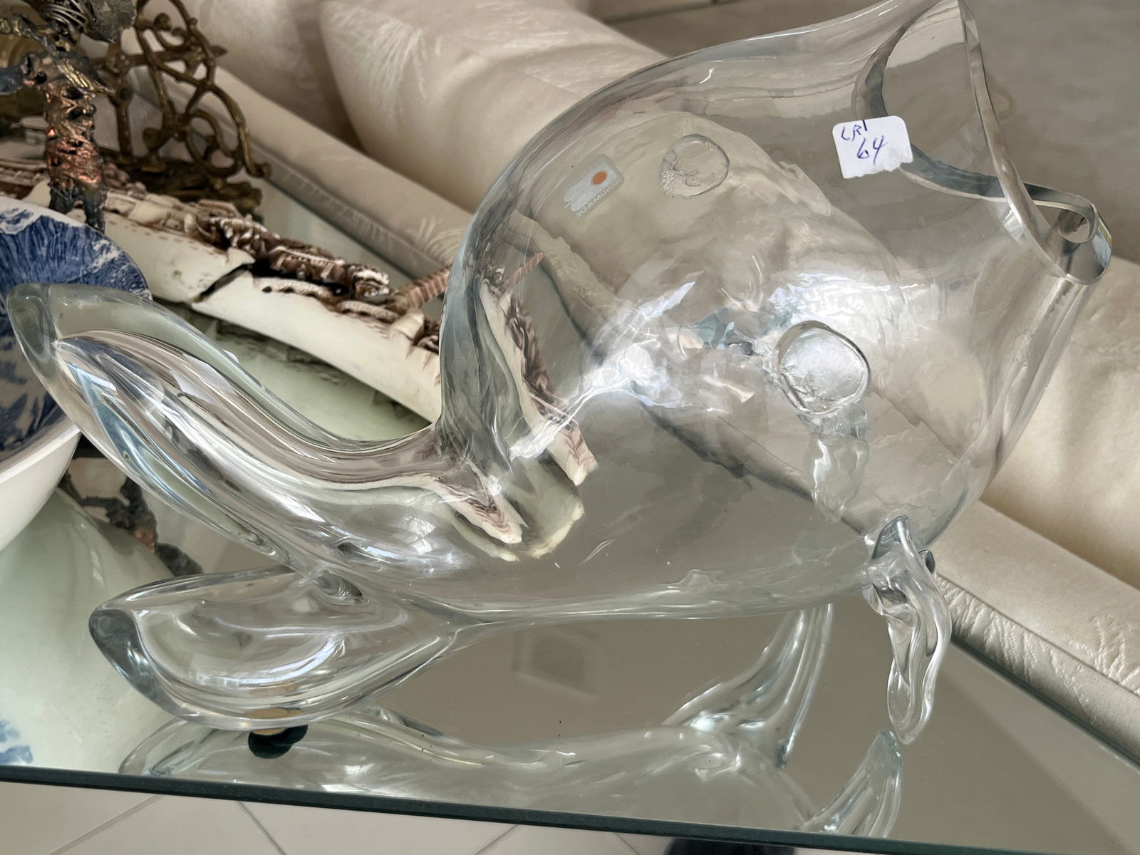 VTG MCM BLENKO Hand Blown Fish: VTG MCM BLENKO Hand Blown Fish model #5433 Designer Winslow Anderson early 1950's