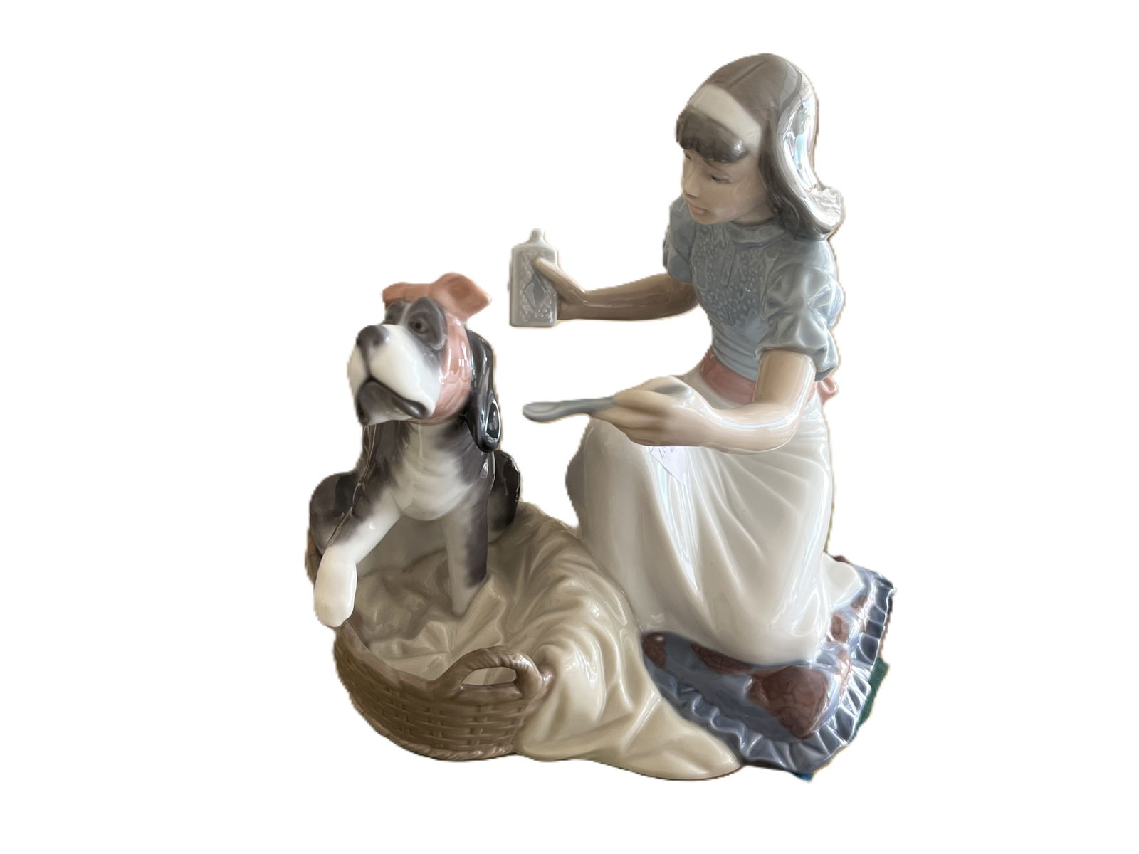 LLADRO Figurine 'Take Your Medicine' (1 of 2)