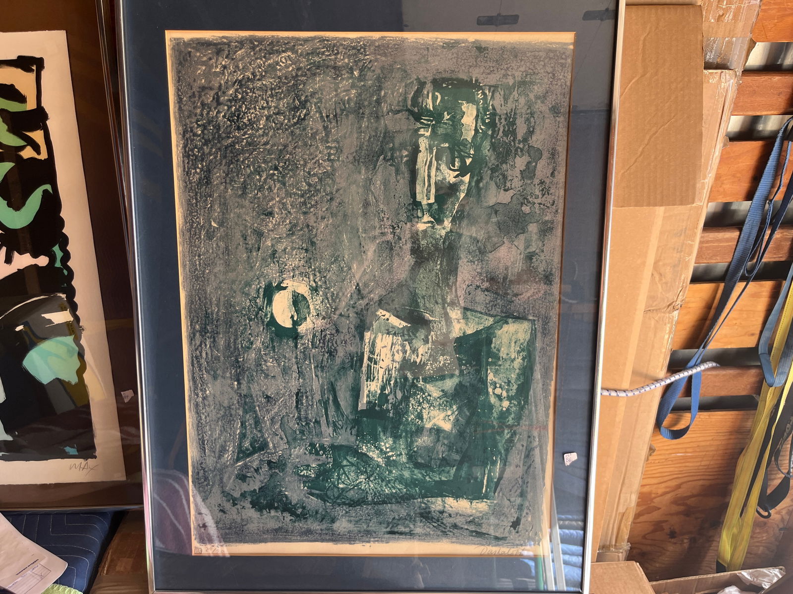 GEORGIi DASKALOFF (1923-2005) Litho 29/90 "Abstract' (1 of 5)