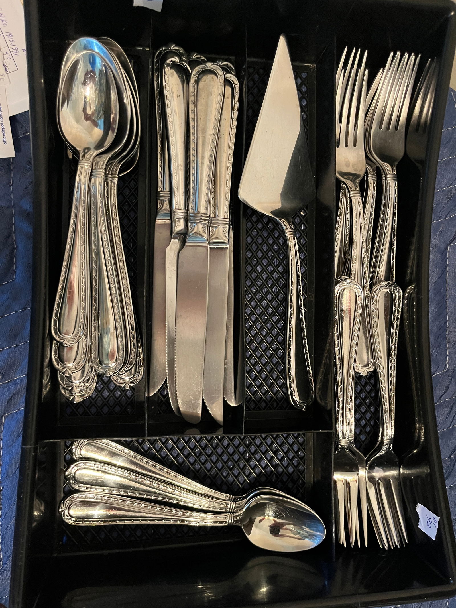 Tray Full of Flatware (1 of 1)