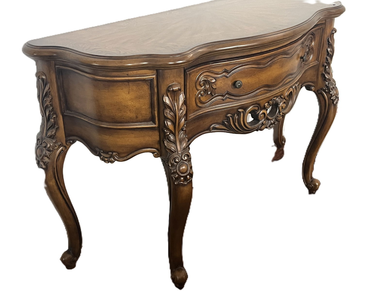 Carved French Rococo Foyer Table (1 of 4)