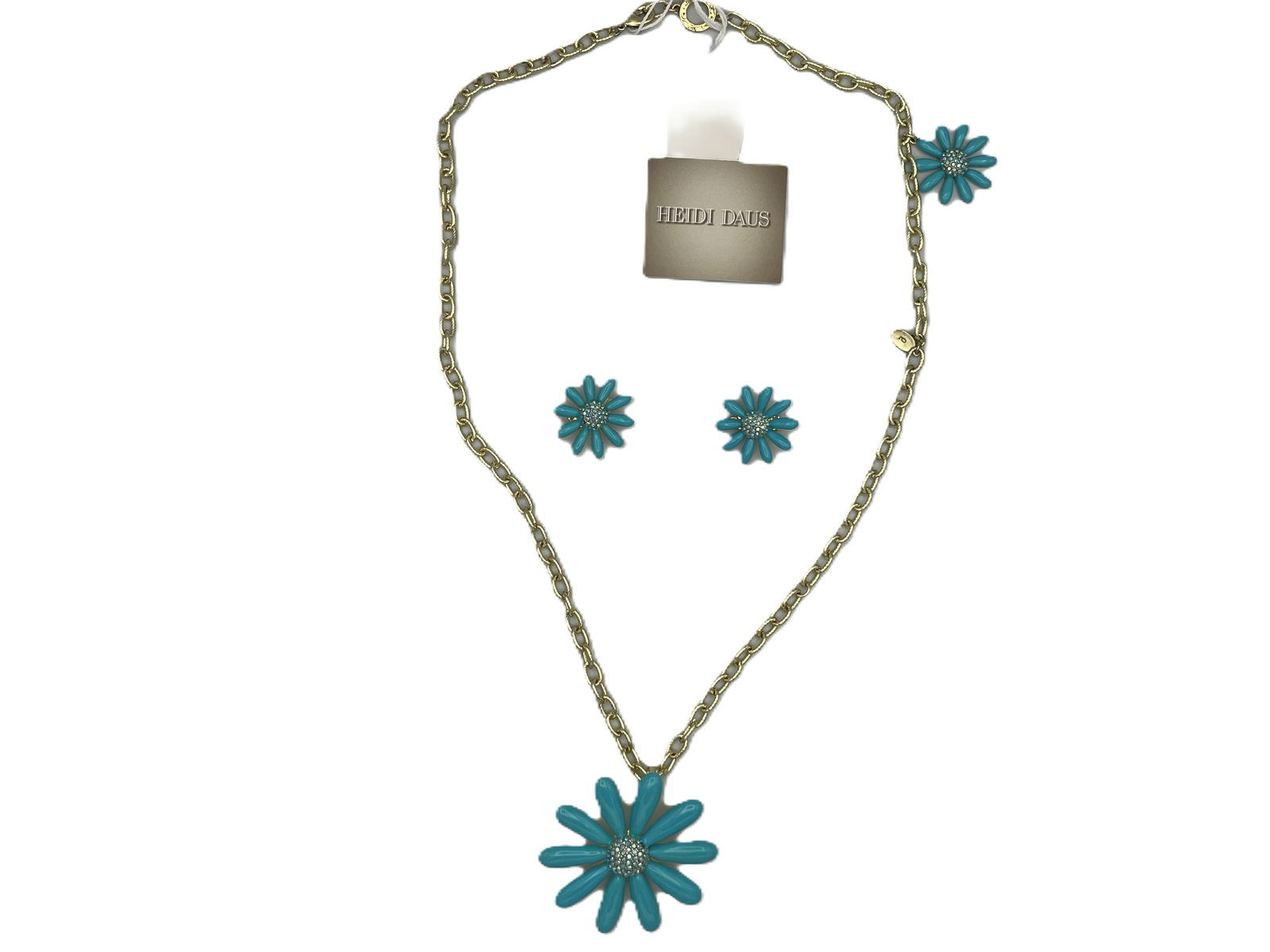 HEDI DAUS 'Flower Power' Necklace & Earrings (1 of 3)