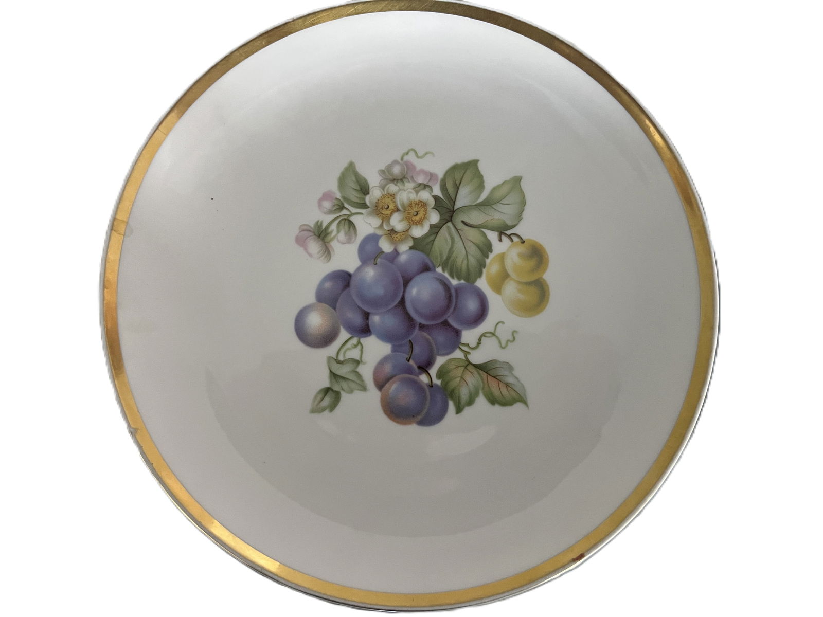 VTG Hutschenreuther Fruit Plate: VTG Hutschenreuther Fruit Plate