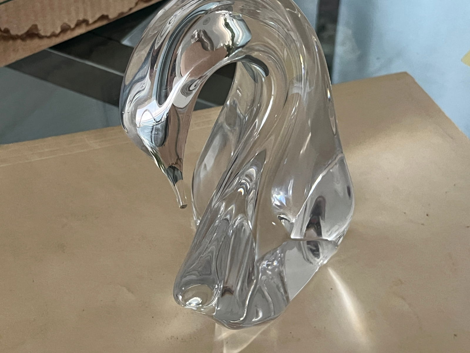 Daum-France Crystal Swan (1 of 3)