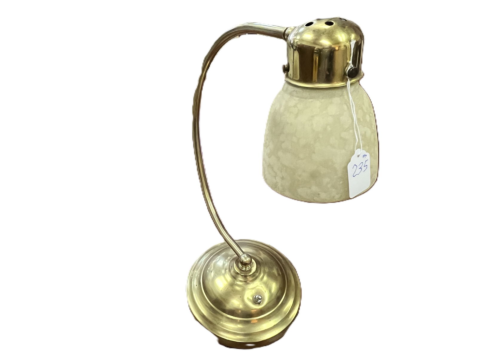 Brass Base Desk Lamp (1 of 2)