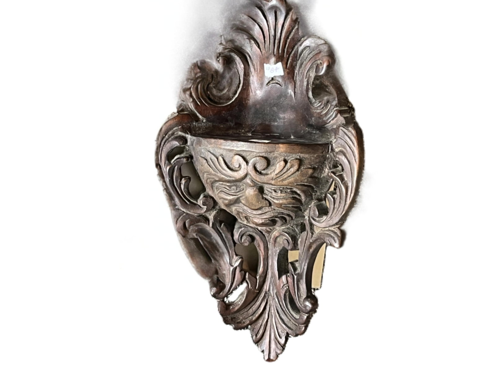 Victorian‑Style Carved Acanthus Wall Bracket (1 of 5)