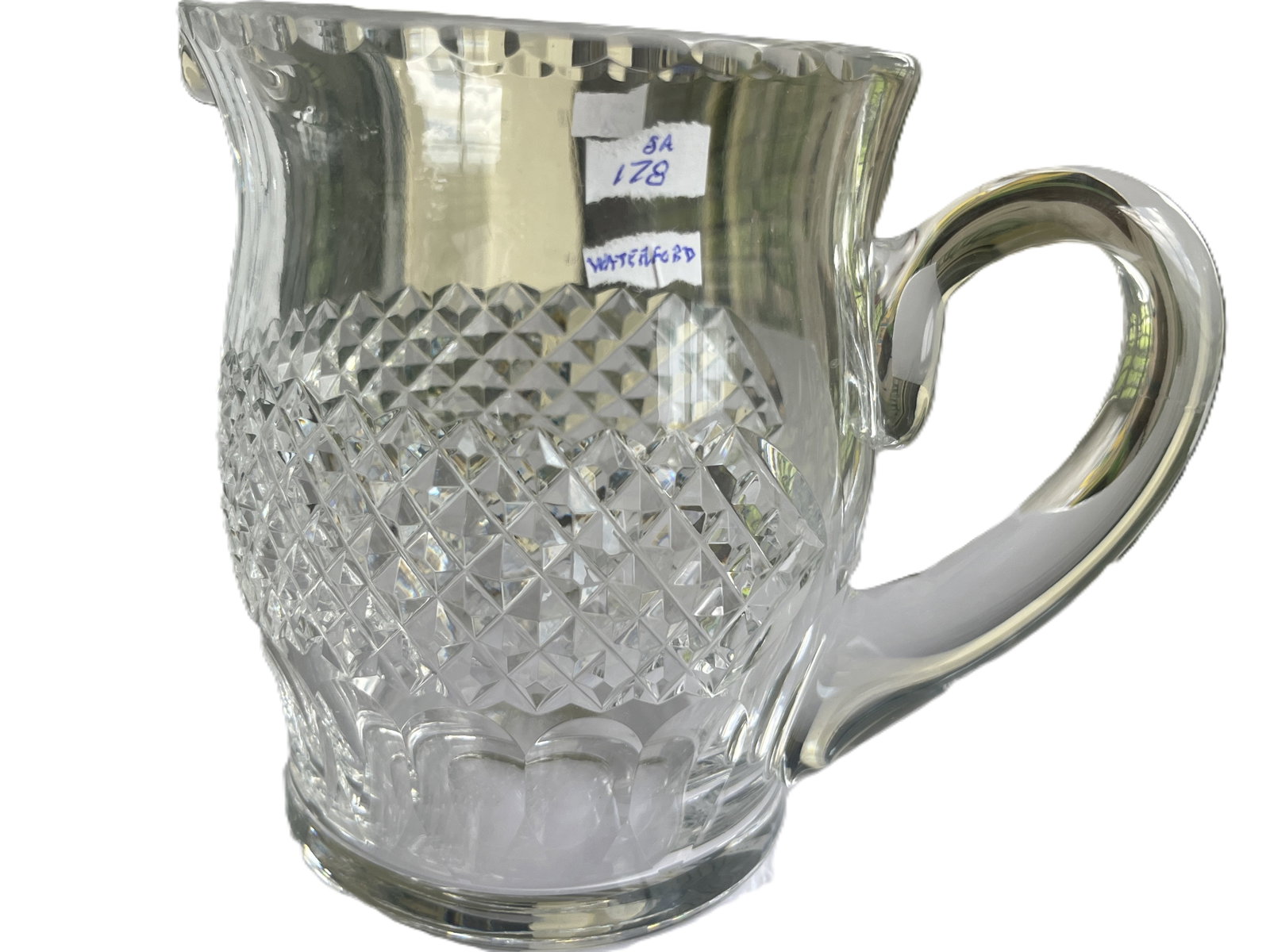 Waterford Cut Crystal Pitcher, 6"h (1 of 2)