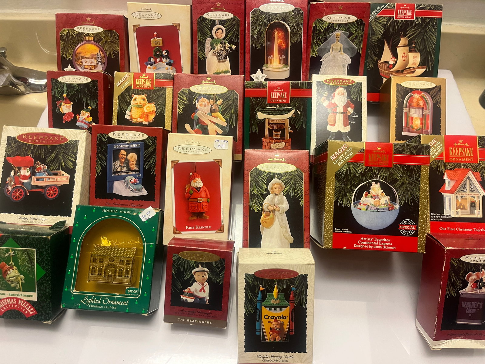 Hallmark Keepsake Ornament Collection – 23 Boxed Ornaments (Sold as One Lot) (1 of 2)
